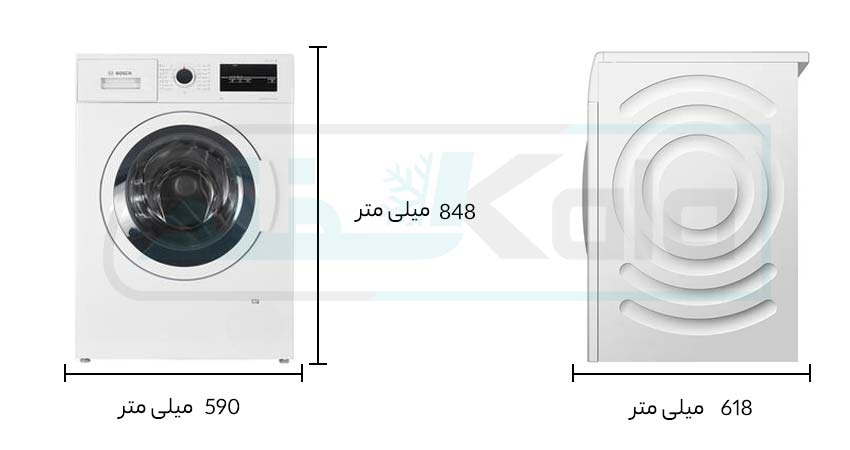 ماشین لباسشویی بوش WAJ20180ME - اسفند کالا